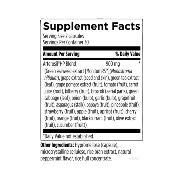 Arterosil® HP – Arterial & Endothelial Health Support