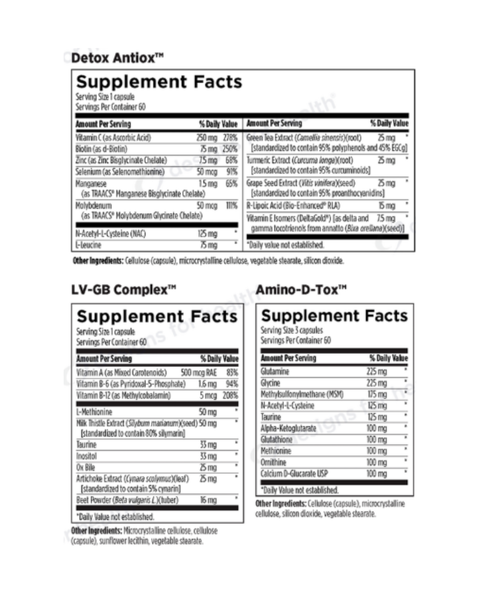 Detox Support Packets — Foundational Daily Detox Support