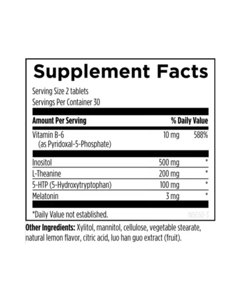 🌙 Insomnitol™ Chewables — Relaxing Sleep Support with Melatonin, 5-HTP & L-Theanine