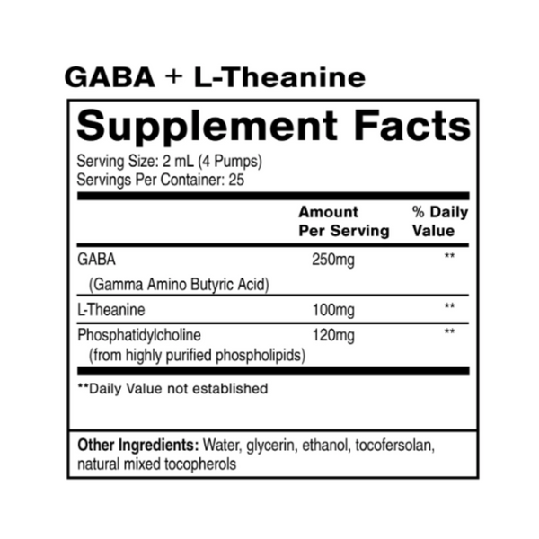 Liposomal GABA with L-Theanine