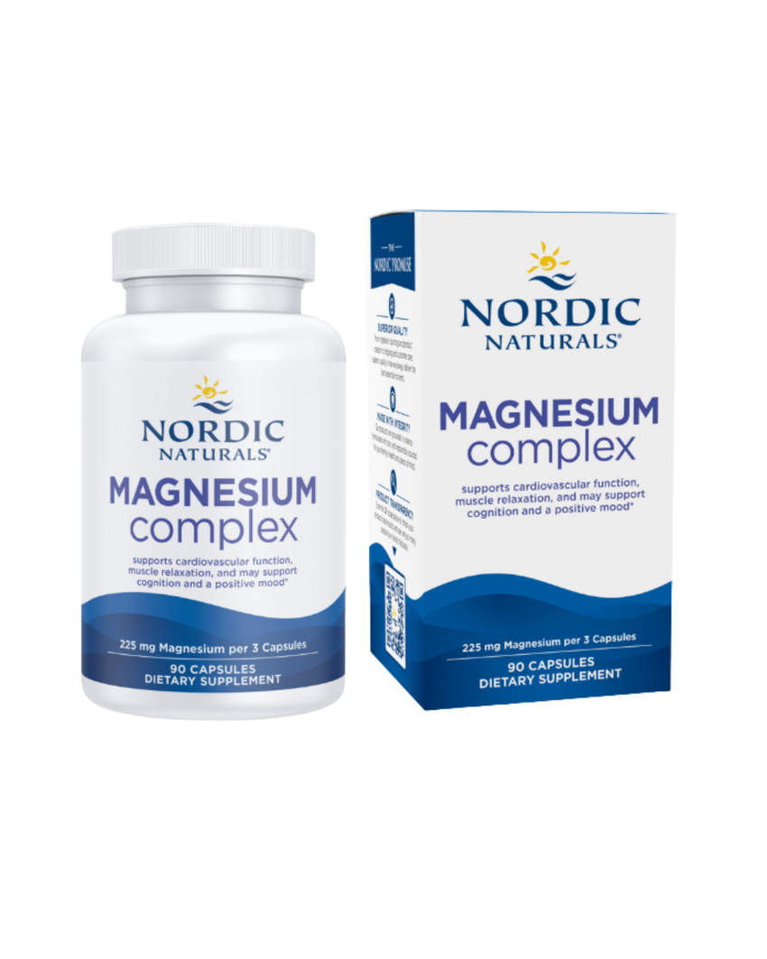 Magnesium Complex+ — Triple Chelated Formula for Muscle, Heart & Brain Support