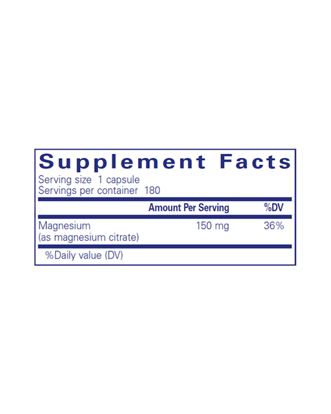Magnesium Citrate | Highly Bioavailable Energy & Muscle Support