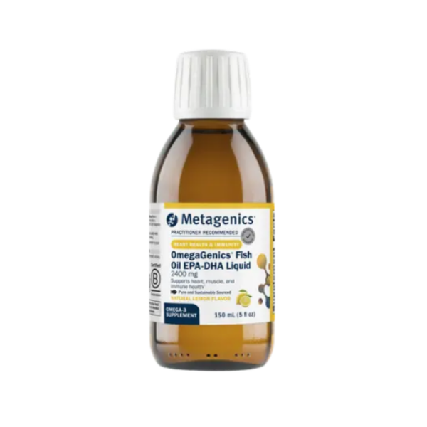 OmegaGenics® EPA-DHA 2400 Fish Oil - Lemon