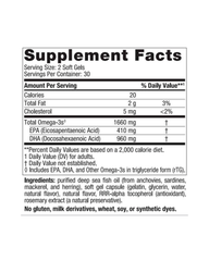 ProDHA Xtra — High-Potency Omega-3 for Brain, Eye & Mood Support