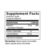 S-Acetyl Glutathione + NAC — Advanced Cellular Antioxidant Support