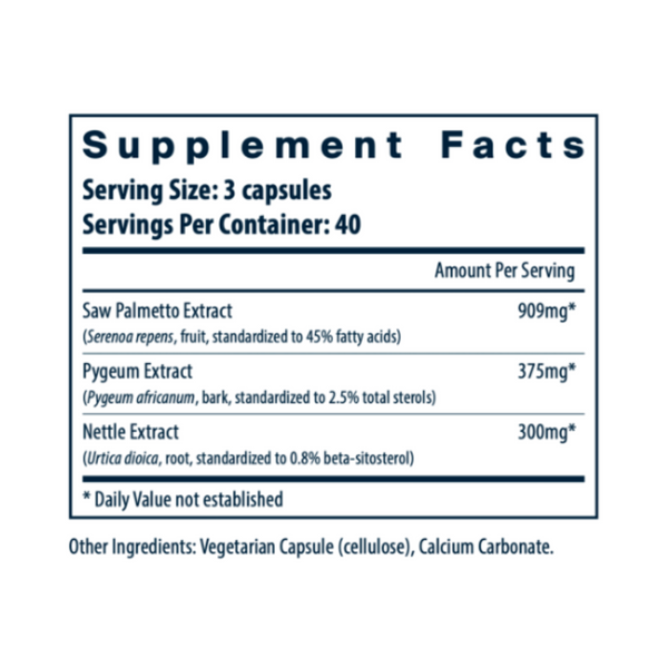Saw Palmetto Pygeum Nettle Root