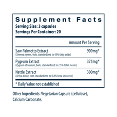Saw Palmetto Pygeum Nettle Root
