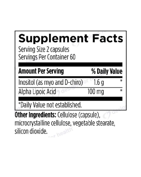 Sensitol™ — Inositol + ALA for Insulin & Metabolic Support