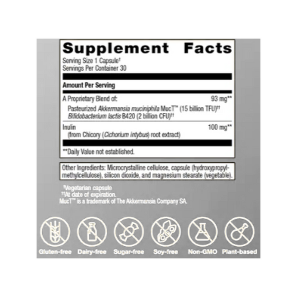 UltraFlora® Triplebiotic with Akkermansia