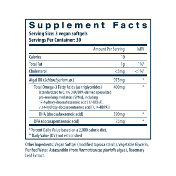 Ultra Pure® Vegan Omega SPM+