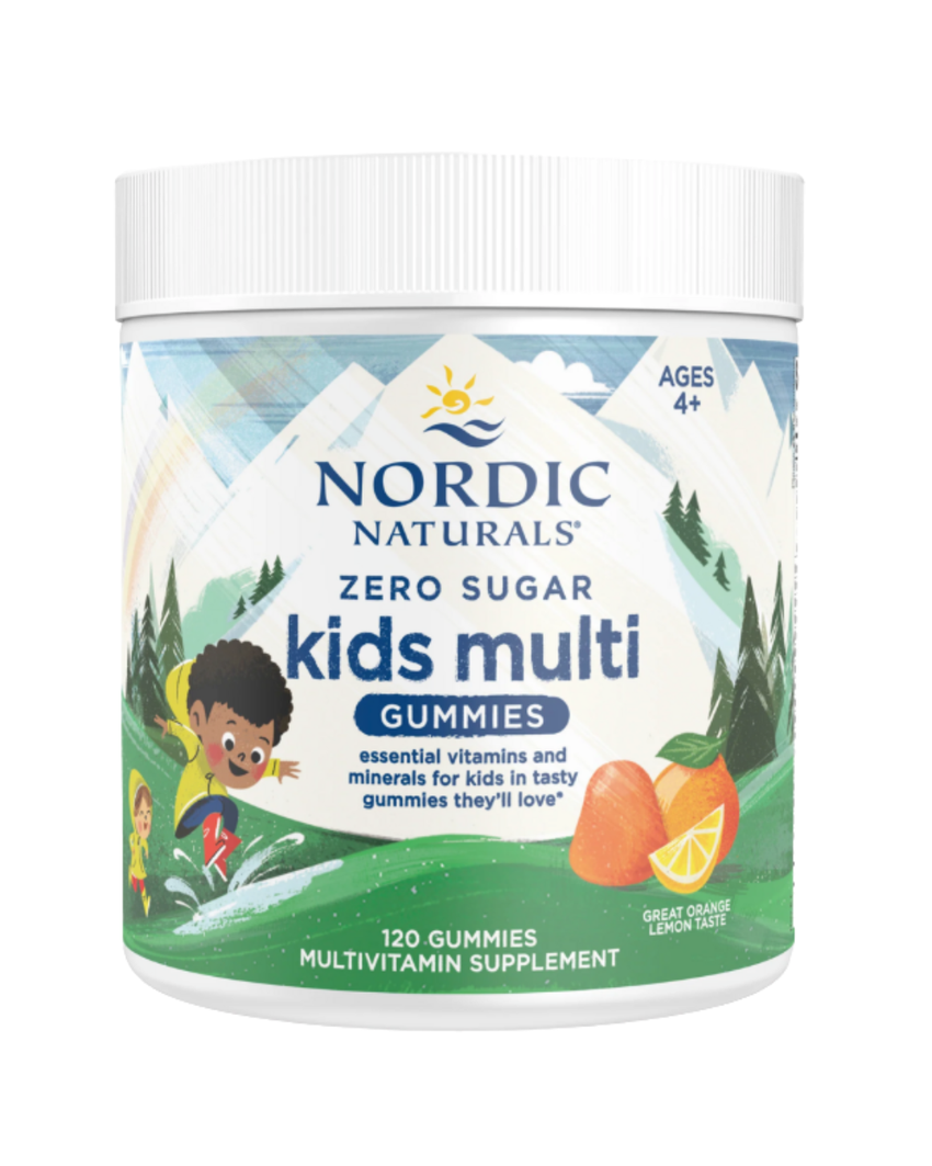 Zero Sugar Kids Multivitamin Gummies – Daily Nutrients for Growing Kids (Ages 4+)