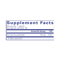 Zinc – Immune, Metabolism & Reproductive Health Support