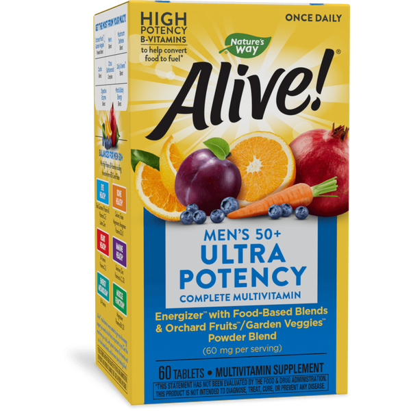 NW ALIVE MEN+50 MLTI VIT ( 1 X 60 TAB  )