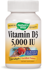 NW VITAMIN D3 5000IU ( 1 X 240 SGEL )
