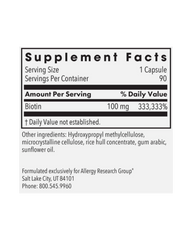 High-Dose Biotin – Hair, Skin, Nail & Cellular Support