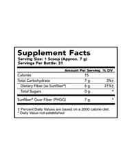 Nutrition Sunfiber® – 6g Soluble Fiber for Digestive Health, Clear & Grit-Free, Low FODMAP, Gluten-Free
