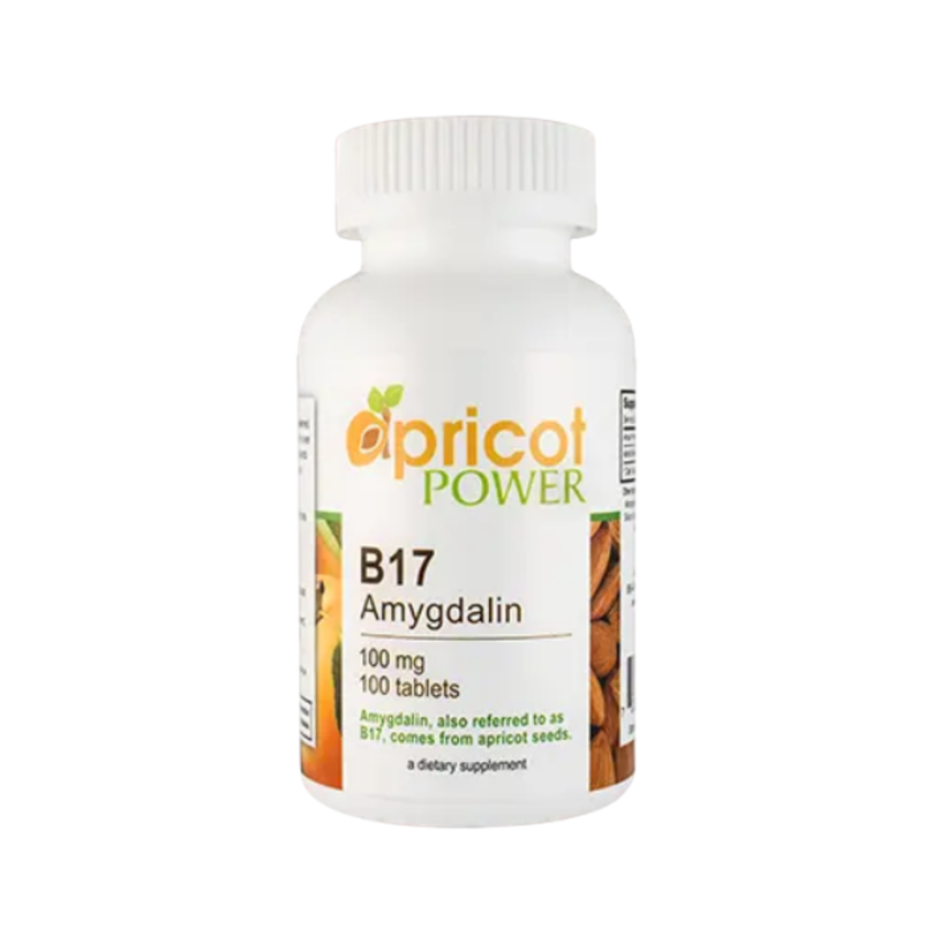 Abrikosų galios vitamino B17 / amigdalino 100 mg tabletės