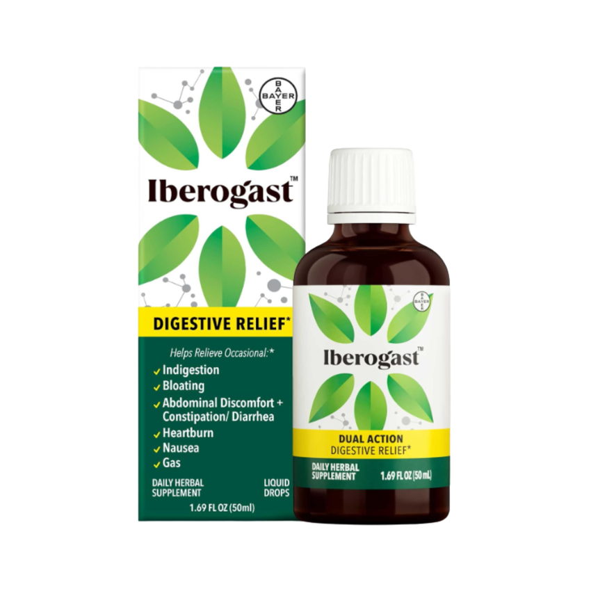 Iberogast Herbal Digestive Drops – 6-Herb Blend for Bloating, Indigestion & Gut Comfort