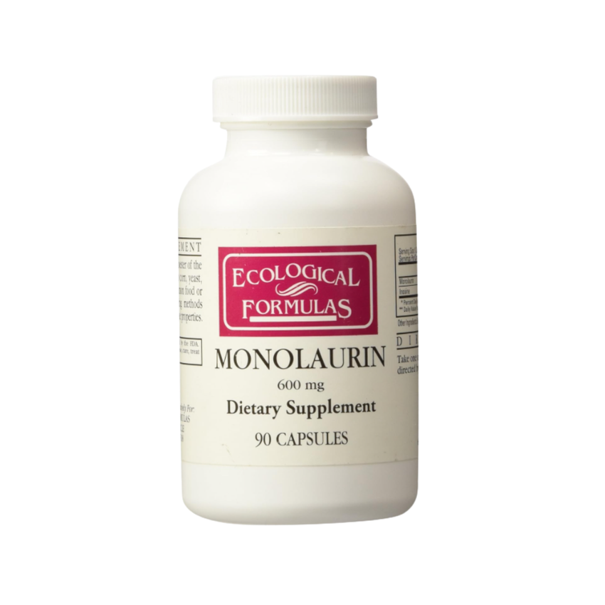 Monolaurinas 600 mg 90 kapsulių