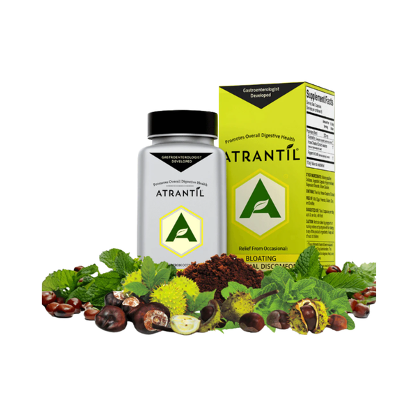 Atrantil Digestive Supplement – Polyphenol Formula for Bloating, Abdominal Comfort & Digestive Balance