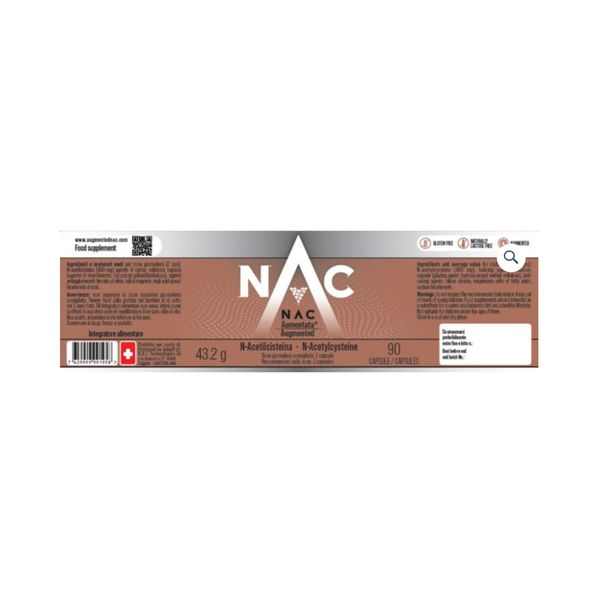Augmented NAC (N-Acetylcysteine) – Advanced Antioxidant & Detox Support Supplement