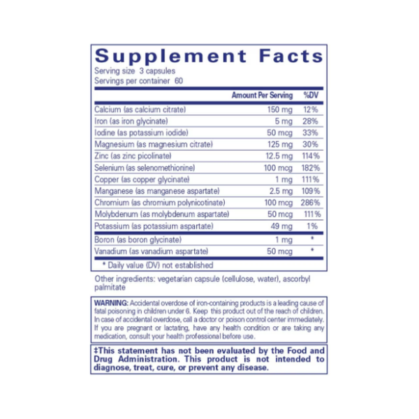 Mineral 650 180 v kapsulių