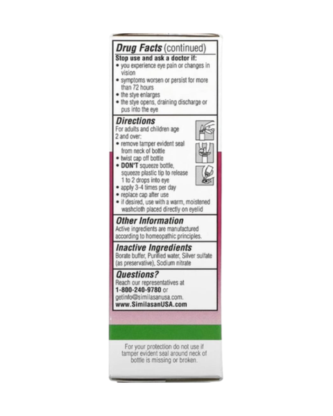Similasan Stye Eye Relief Drops