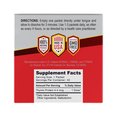 ProBoost Thymic Protein A – 30 Single-Serving Powder Packets | Immune Support & Longevity