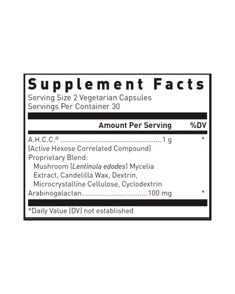 AHCC Plus Immune Support Capsules