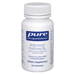 Adenosyl/Hydroxy B12 – Vitamin B12 Supplement for Nerve, Mitochondrial & Energy Support
