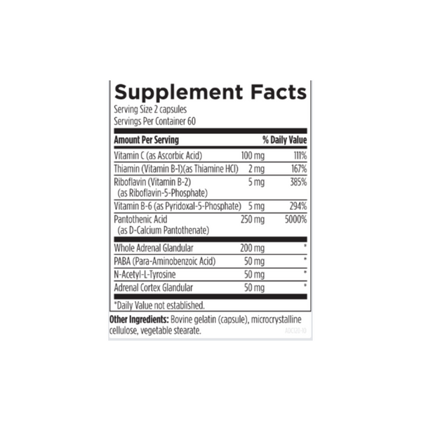 Adrenal Complex Designs for Health