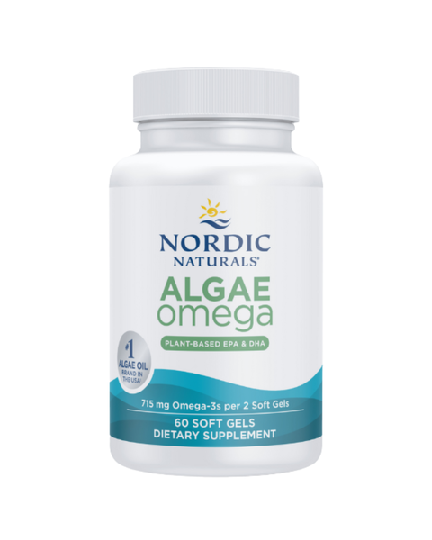 Algae Omega – Plant-Based EPA & DHA for Heart, Brain & Vision Support