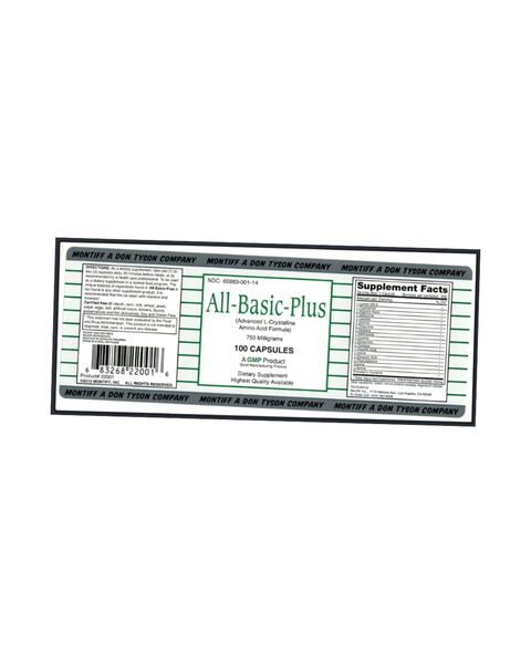 All-Basic-Plus Amino Acid Complex Capsules