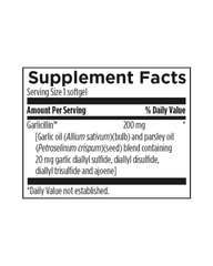Allicillin™ – Garlicillin® Garlic & Parsley Oil Softgels for Immune & Cardiovascular Support