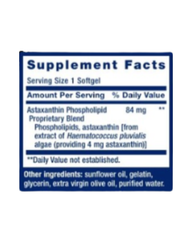 Astaxanthin 4mg Antioxidant Eye & Brain Support