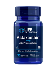Astaxanthin 4mg Antioxidant Eye & Brain Support