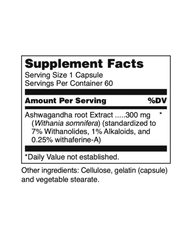 Ashwagandha 300mg Stress & Vitality Support