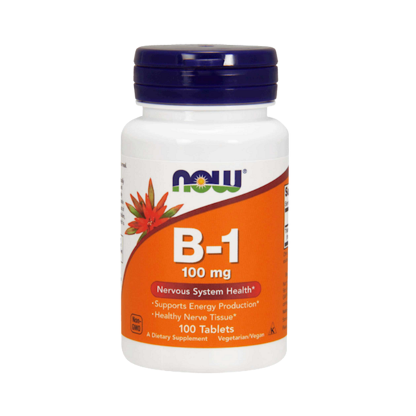 Vitamin B-1 (Thiamin) 100 mg – Energy, Nervous System & Muscle Support
