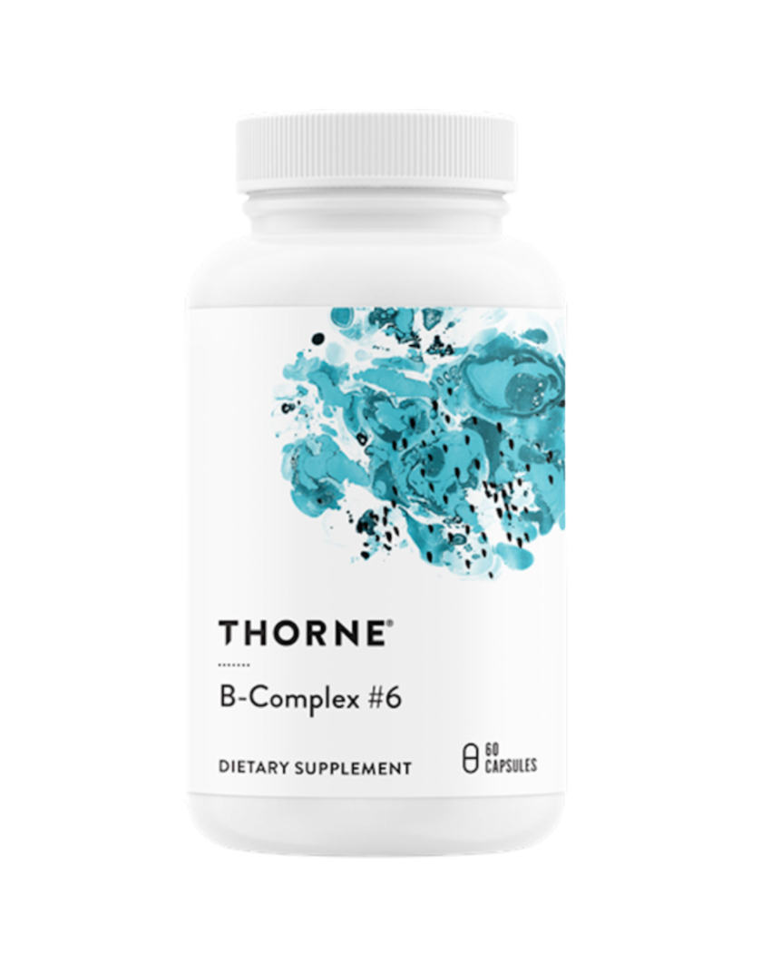 B-Complex #6 – High-Potency Active B Vitamin Complex with Extra B6 – NSF Certified for Sport®