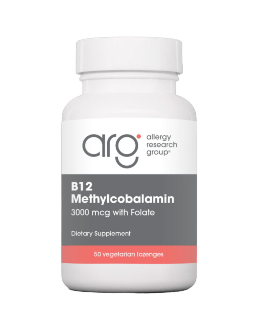 B12 Methylcobalamin 3000mcg Daily Energy Support