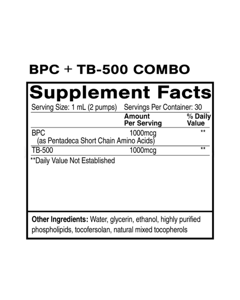 Liposomal BPC TB-500 Repair Drops
