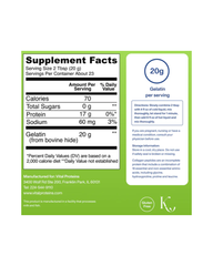 Beef Gelatin Powder for Cooking & Wellness