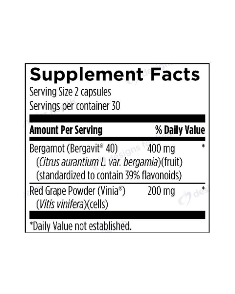 BergaVin™ – Bergamot & Red Grape Extract for Cardiovascular Health