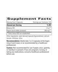 Digestive Balance Betaine HCl + Pepsin