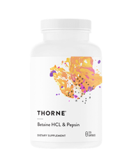 Betaine HCl & Pepsin for Digestive Support, Protein Digestion, and Nutrient Absorption