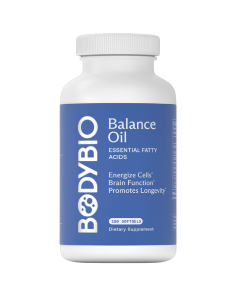 BodyBio Balance Oil Softgels Omega 3 & 6
