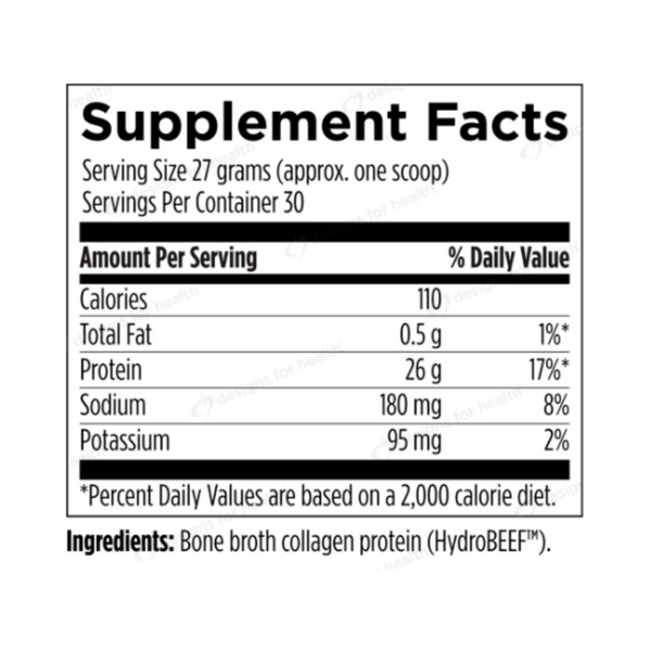 Bone Broth Protein Unflavored