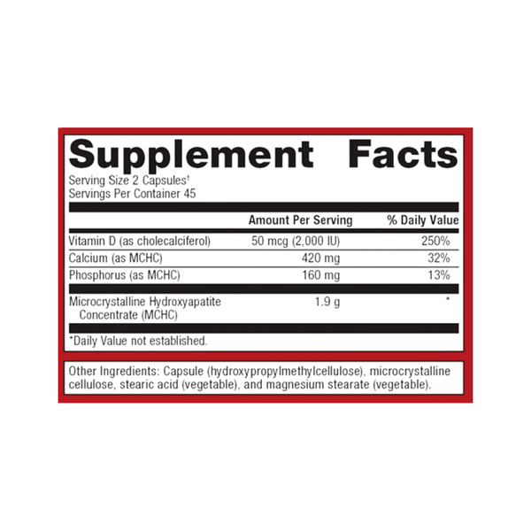 Bone Builder® Plus – Bone & Joint Support with MCHC and Vitamin D – My ...