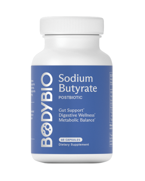 BodyBio Butyrate Gut Health Capsules