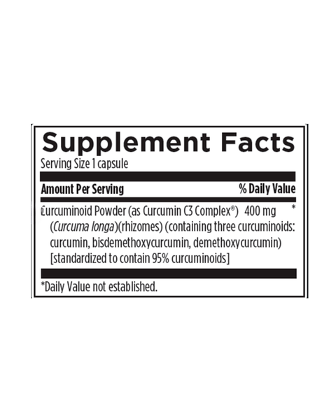 C3 Curcumin Complex — Antioxidant & Inflammatory Response Support
